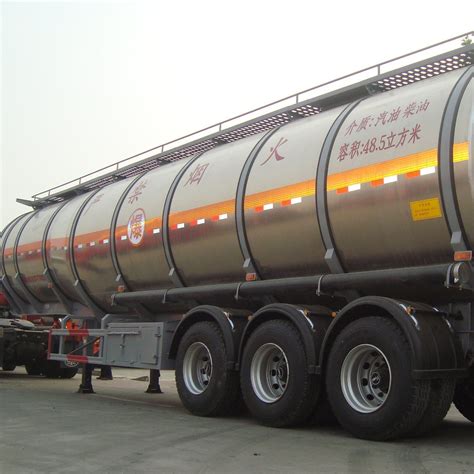 2 3 4 Axles 45000 50000 Liters 42cbm 3 Compartments Aluminium Alloy