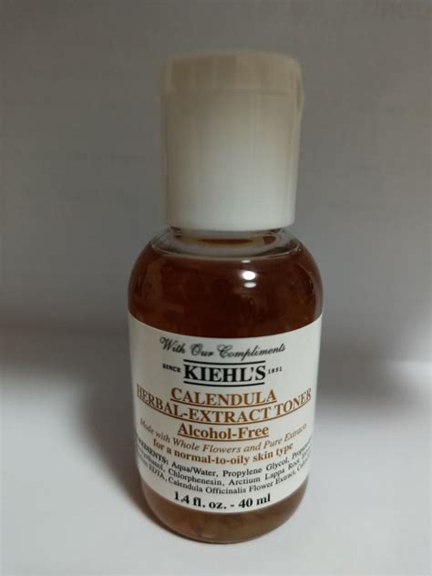 Kiehl's Calendula Herbal Extract Toner 40ml, Beauty & Personal Care ...