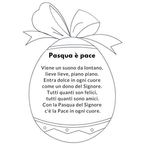 Poesie Di Pasqua Per Bambini Sapevatelo Pasqua Idee Pasquali