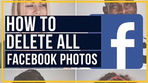 How To Delete All Facebook Photos At Once Quick And Easy Youtube