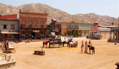 Tabernas Desert A Wild And Barren Landscape In Spain