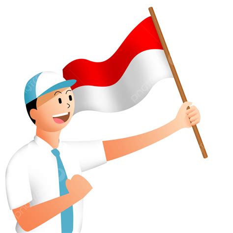 Anak Sma Membawa Bendera Indonesien Anak Sekolah Pegang Bendera Bawa Bendera Png Und Psd