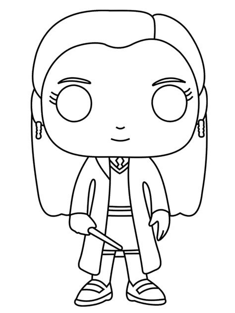 Coloring Pages Funko Pop Print Popular Character Figures