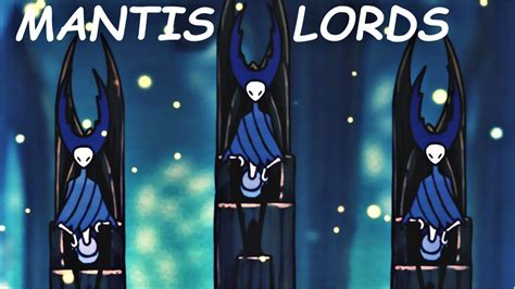 Hollow Knight Defeat The 3 Mantis Lords Boss Fight Gameplay