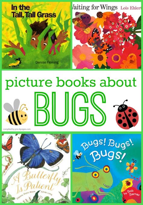 Preschool Picture Books About Bugs