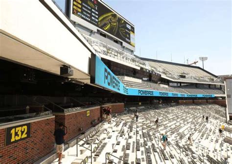 Photos First Look At Kinnick Stadiums North End Zone Renovation The