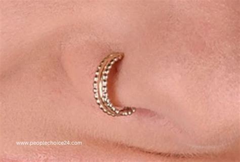 Nose Pin Designs In Gold For Female People Choice