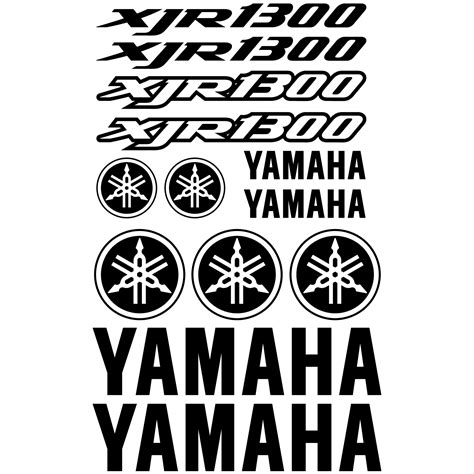 Wandtattoos Folies Yamaha Xjr 1300 Aufkleber Set