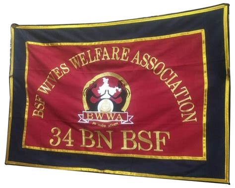 xinch polyester  bn bsf military flags  promotion shape