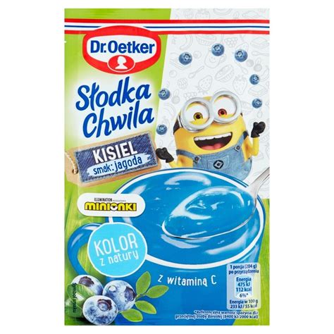 Polski Supermarket Dr Oetker Kisiel Minionki Smak Banan G Polski