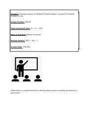 Portfolio Docx Portfolio Teaching Practice For Senior Phase Grades