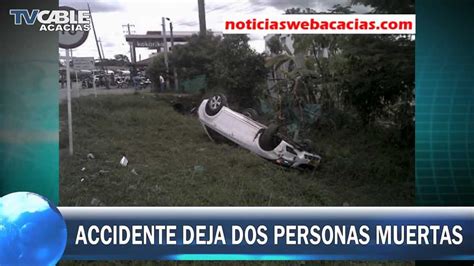 Accidente De Transito En La Avenida Deja Dos Personas Muertas Youtube