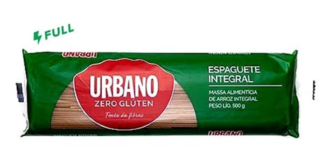 Macarr O De Arroz Espaguete Integral Urbano S Gl Ten G Mercadolivre