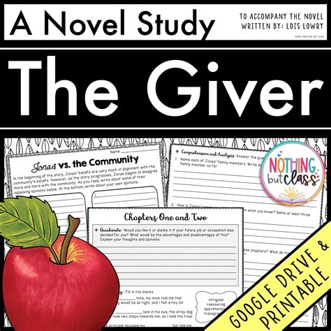 The Giver Zusammenfassung Kapitel