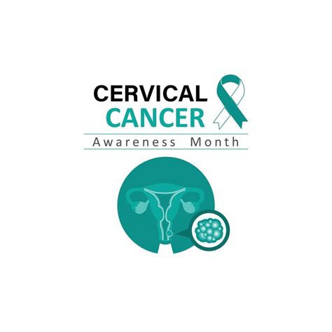 Cervical Cancer Awareness Month Vector Art At Vecteezy