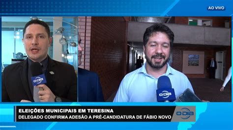 Delegado Samuel Silveira Adere A Pr Candidatura De F Bio Novo Para