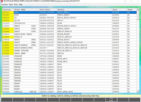 Toyota epc parts catalog - cclascad