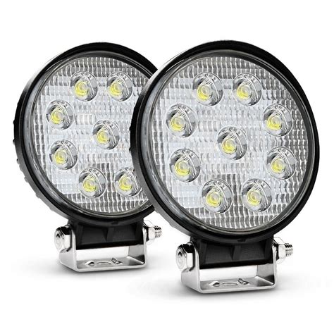 Par Faros Led W Anti Niebla Jeep X Automovil Xenon Led