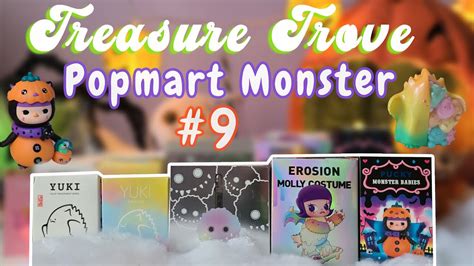 Treasure Trove 9 Popmart Monster Blind Box Unboxing Youtube