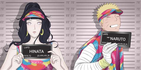 Hinata and Naruto | Barbie and Ken Mugshot Redraws | Know Your Meme