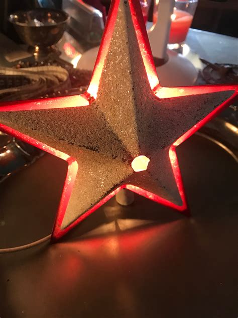 Vintage Metal Star Tree Topper Metal Christmas Tree Topper Vintage