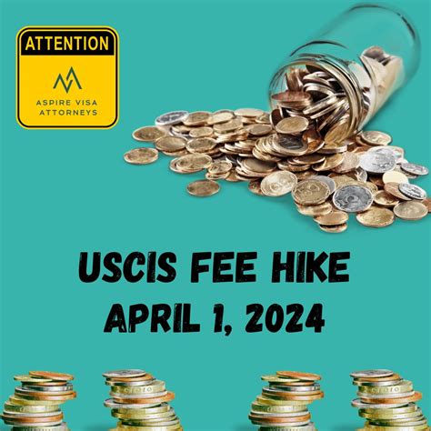 USCIS Fee Increase Visa Fees Go Up April 1 2024