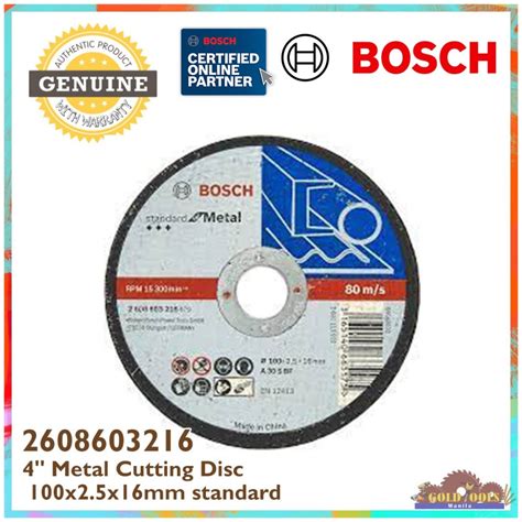 Bosch Bosch Metal Cutting Disc Mcd Expert X