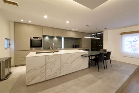 System Kitchen MIND Showroom Nagoya Aichi NeoLiTH Distributed By TAKAO