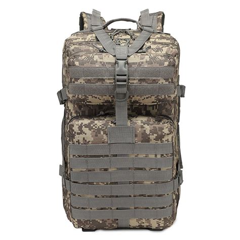 45L Outdoor Military Backpacks Camping Hiking Trekking Waterproof Molle Backpack (ACU) - Walmart.com