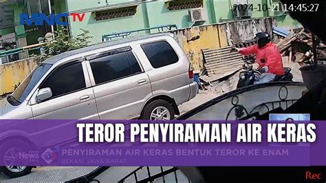 Aksi Penyiraman Air Keras Pemotor Terekam CCTV LIS 05 12 YouTube