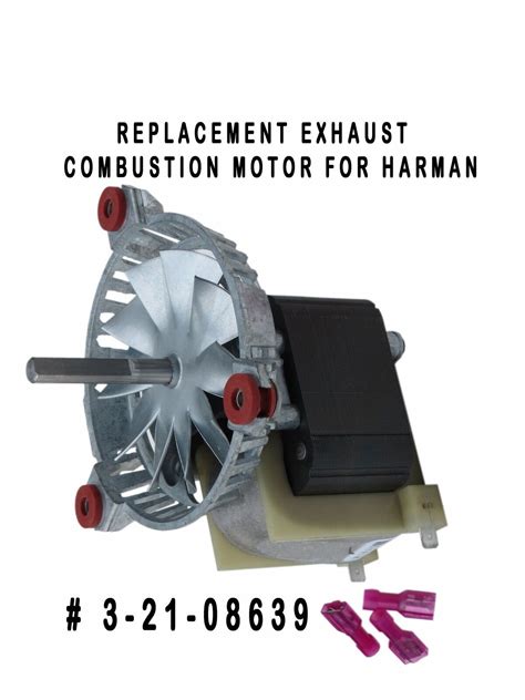 Harman Exhaust Combustion Fan Motor Xp Advance Xxv