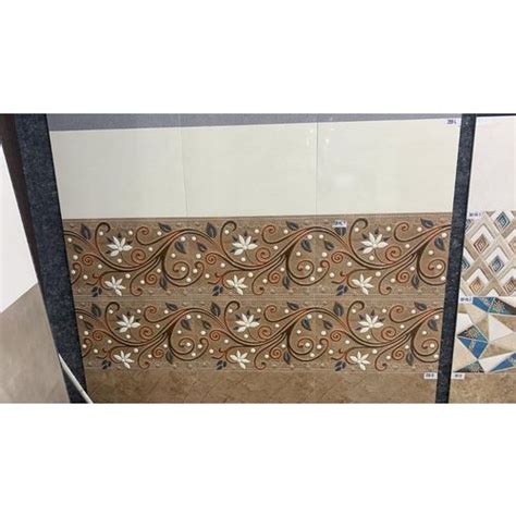 Ceramic Gloss Printed Wall Tile Packaging Type Box Thickness 10