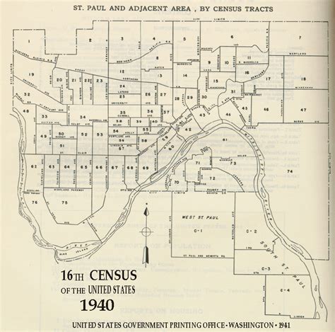 1940 Census Tract Maps