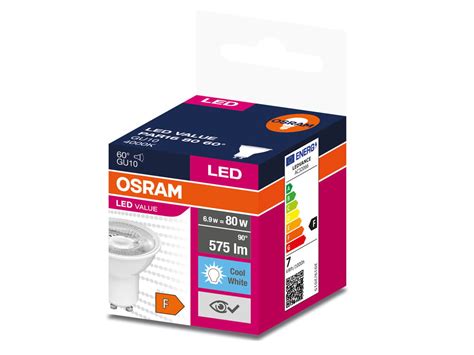 Żarówka LED VALUE PAR16 GU10 6 9W 4000K Osram Onled pl