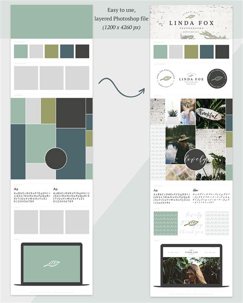 Brand Board Template Crella