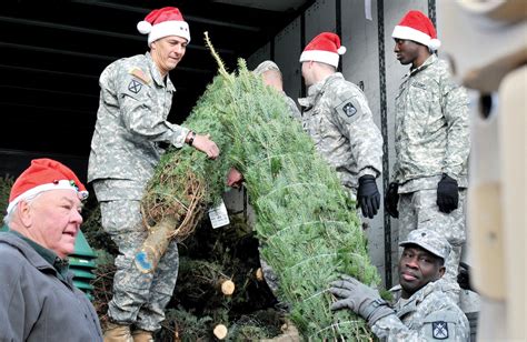 Program Delivers 750 Christmas Trees To Soldiers Families Article