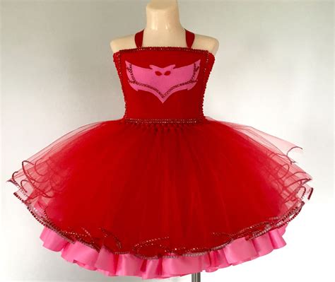 Owlette Costume Pj Mask Costume Owlette Tutu Dress Pj Mask - Etsy