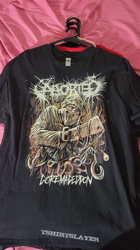 Aborted Goremageddon Saw And The Carnage Done Shirt Tshirtslayer