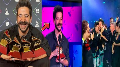 Camilo Arrasa En Los Latin Grammy 2021 Con 4 Premios Estas Fueron Las