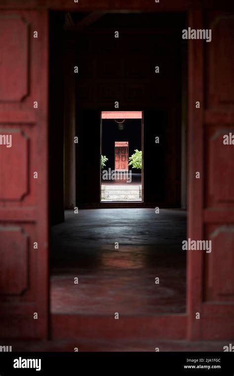 Interior of the "Mandalay Royal Palace", Mandalay, Myanmar (Burma Stock Photo - Alamy