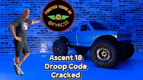 Redcat Ascent 18 Rc Crawler Almost Free Droop Setup And Fpv From Scx24 Youtube