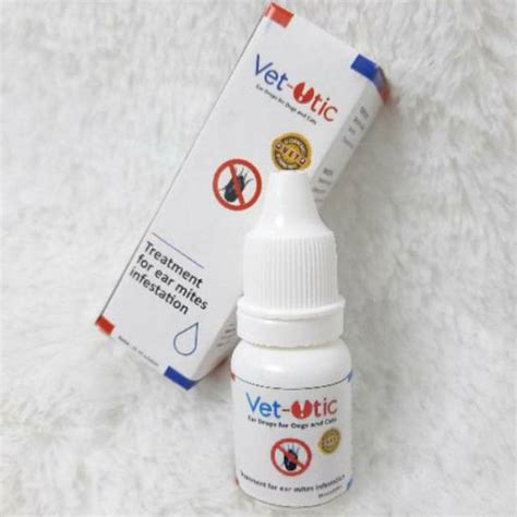 Jual Vet Otic Vetotic Obat Tetes Kutu Telinga Anjing Kucing Ml