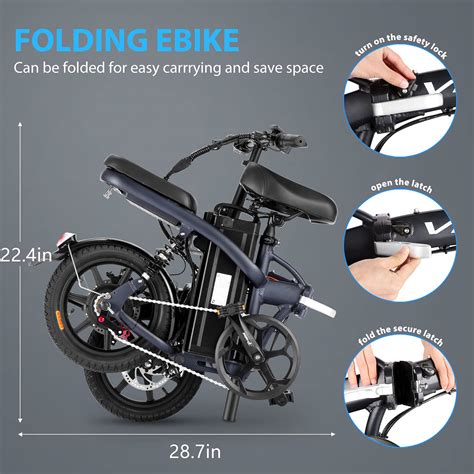 Buy Vivi Folding Electric Bike With W Motor V Ah V Ah