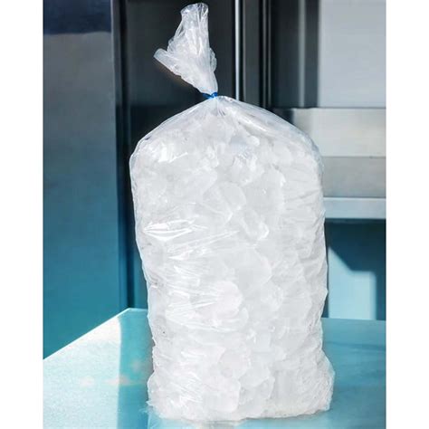 Plastic Bag 250 X 450 X 100mic 3kg Ice Block Bags 100pack