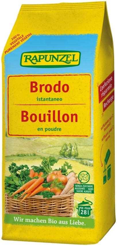 Brodo Vegetale In Polvere Rapunzel Agricoltura Biologica Naturas