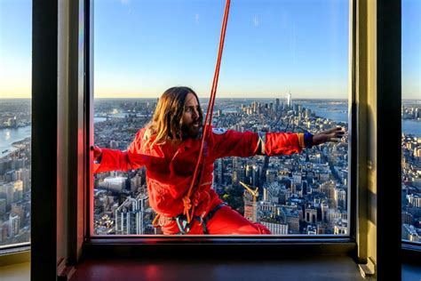 Jared Leto Spotted Climbing Up The Empire State Building The Union