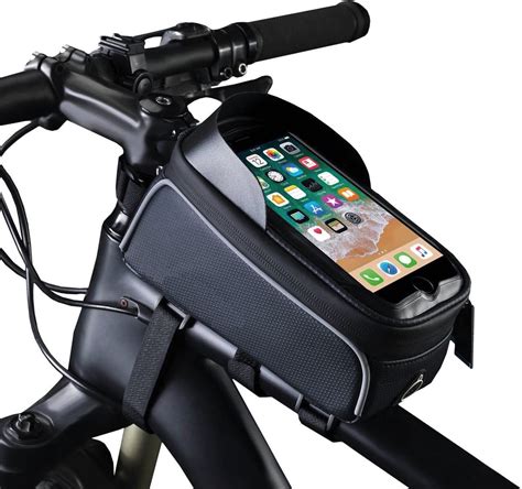 Telefoonhouder Fiets Fietshouder Met Opbergvak Smartphone Gsm