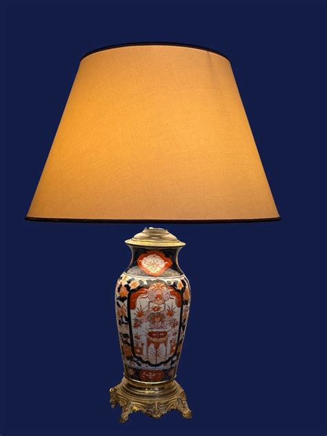 Proantic Lampe Porcelaine Dimari Japon Xix Me