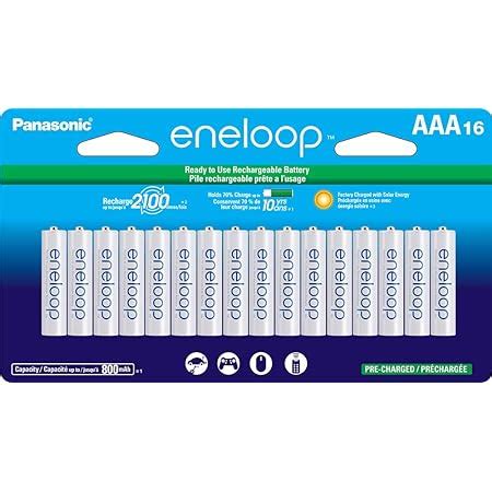 Amazon Panasonic Bk Hcca Fa Eneloop Pro Aaa High Capacity Ni Mh