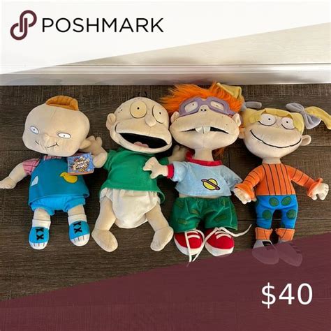 Nickelodeon Rugrats plush doll bundle of 4 Rugrats, Plush Dolls ...